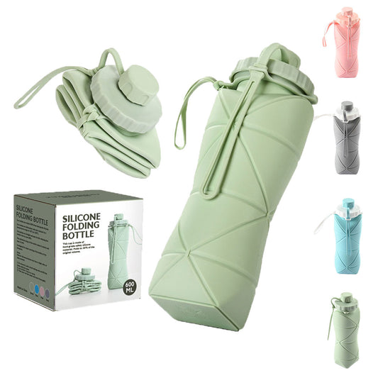 Foldable Silicone Sports Water Bottle
