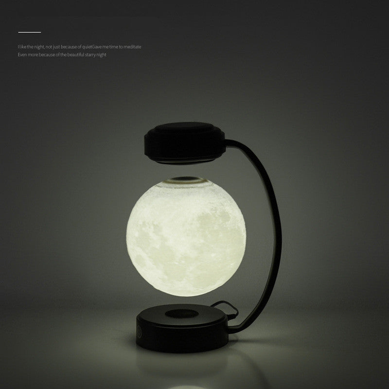 3D LED Wireless Magnetic Levitating Moon Lamp