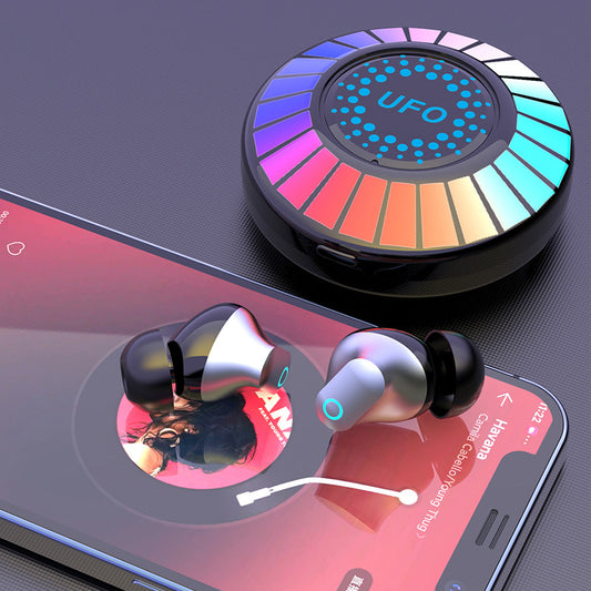 Colorful RGB Light Effect F9 Bluetooth Earphones - Splendor Drop